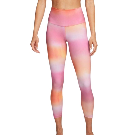 Legging Rose/Orange Femme Nike Hr