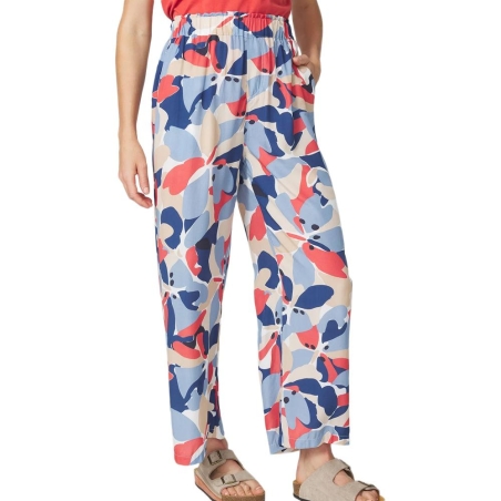 Pantalon Bleu/Rouge Femme TBS AGLEAPAN