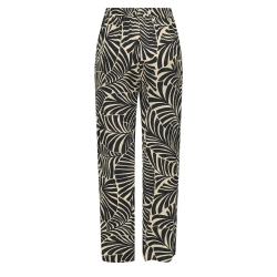 Pantalon Noir/Beige Femme Only Nova Life Palazzo