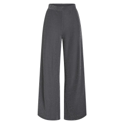 Pantalon fluide Gris Femme Vila Vieleinas