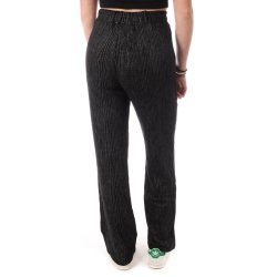 Pantalon Fluide Noir Femme Monday Premium D10001