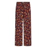 Pantalon fluide Rouge à Motifs Femme Vila Lusi