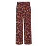 Pantalon fluide Rouge à Motifs Femme Vila Lusi