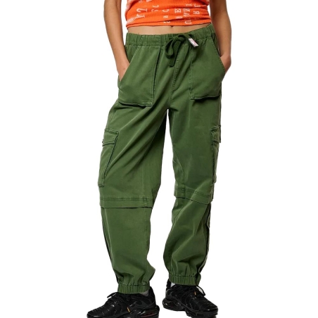 Pantalon Cargo vert Femme Kaporal Verum