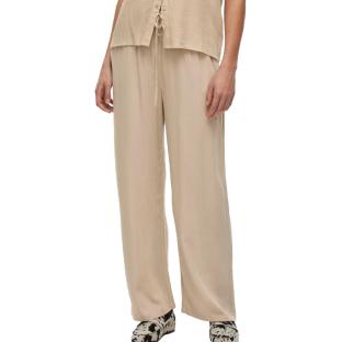 Pantalon fluide Beige Femme Vila Pricil