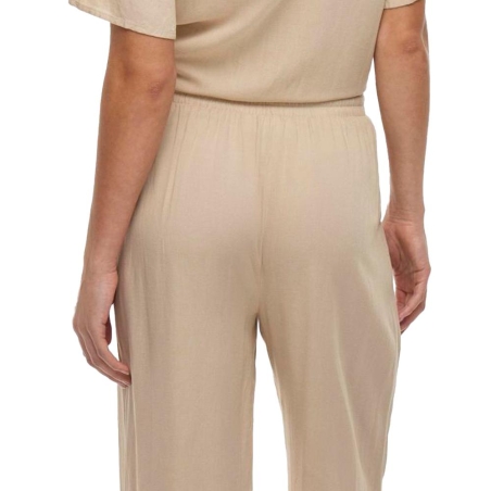 Pantalon fluide Beige Femme Vila Pricil