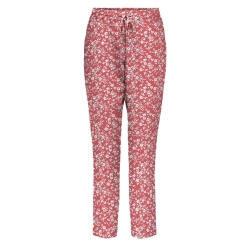 Pantalon Rose/Blanc à Motifs Femme Only 15222230
