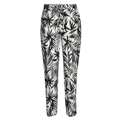 Pantalon fluide Noir/Blanc Femme Vero Moda Easy Joy