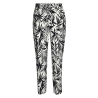 Pantalon fluide Noir/Blanc Femme Vero Moda Easy Joy