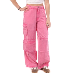 Pantalon fluide Rose Femme Kaporal Miami