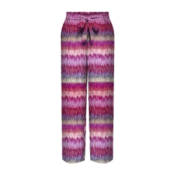 Pantalon Violet/Marine Femme Only Nova Life Palazzo