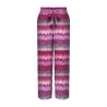 Pantalon Violet/Marine Femme Only Nova Life Palazzo