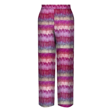 Pantalon Violet/Marine Femme Only Nova Life Palazzo