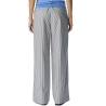 Pantalon Large Rayures Marine/Blanc Femme Object Lisa
