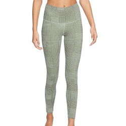 Legging Vert Femme Nike 7/8 Yoga