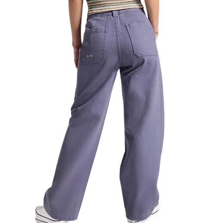 Pantalon Baggy Violet Femme Converse Harbor