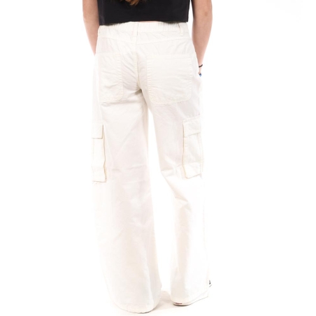 Pantalon fluide Blanc Femme Jennyfer PLOUF