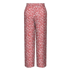 Pantalon Rose/Blanc Femme Only Nova Life Palazzo