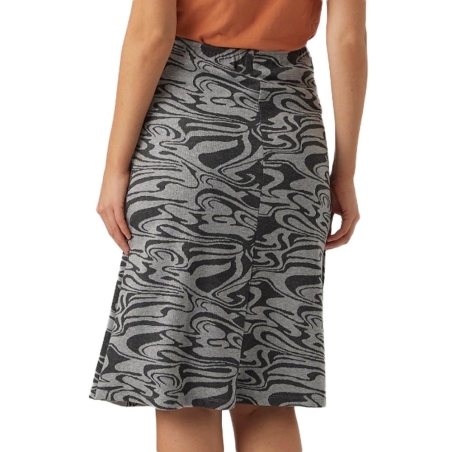 Jupe de Grossesse Grise/Noire Femme Mamalicious Leva
