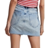 Jupe en jean Bleu Clair Femme Superdry Mini Skirt