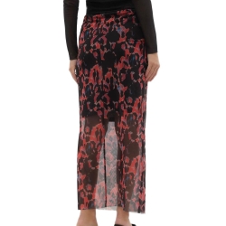 Jupe Noire/Rouge Femme Mamalicious Lella