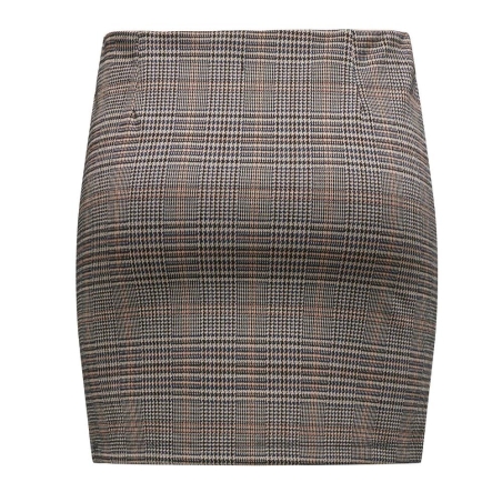 Jupe Marron à Motifs Femme JDY Isla