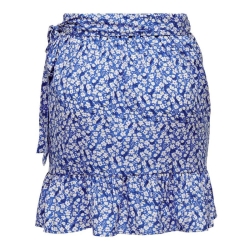 Jupe Bleu à Fleurs Femme Only Olivia