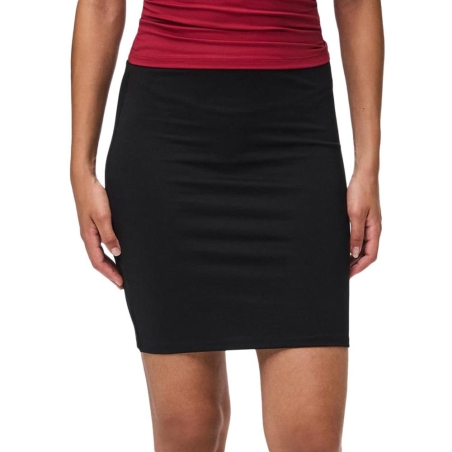 Jupe Noire Femme Pieces Naya