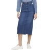 Jupe Mi-longue Bleu Femme Only Marcella