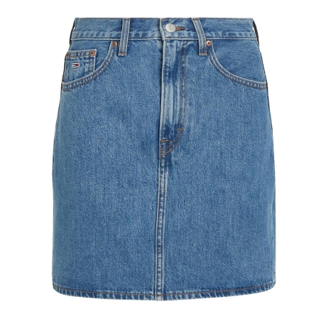 Jupe Mom Bleu Femme Tommy Hilfiger Skirt