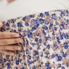 Jupe Beige/Violette Femme Mamalicious Celia