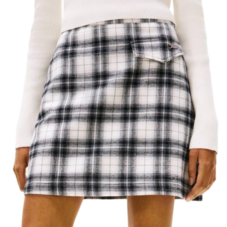 Jupe Blanc/Noir Femme Tommy Hilfiger Aline