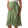 Jupe de Grossesse Verte à Imprimés Femme Vero Moda Maternity 20019019