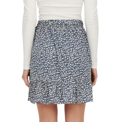 Jupe Marine à fleurs Femme Only Olivia