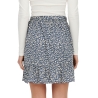 Jupe Marine à fleurs Femme Only Olivia