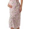 Jupe de Grossesse Rose/Violette Femme Mamalicious Sarah