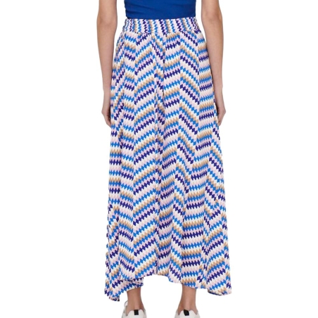 Jupe Longue Bleu Femme Only Life Midi