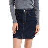 Jupe Bleu Brut Femme Pieces Juna