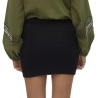 Jupe en Maille Noire Femme Vero Moda Omega