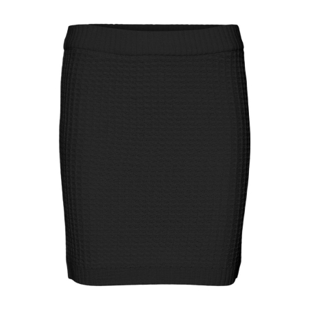 Jupe en Maille Noire Femme Vero Moda Omega