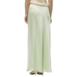 Jupe longue taille haute Vert Vero Moda Beatrice