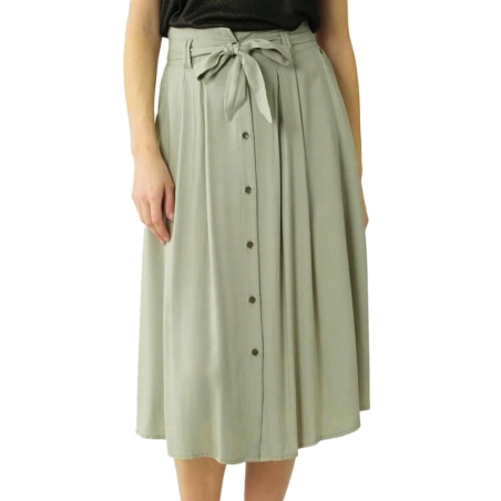 Jupe Kaki Femme Deeluxe Rosalia