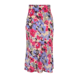 Jupe de Grossesse Rose/Beige Femme Mamalicious Rila