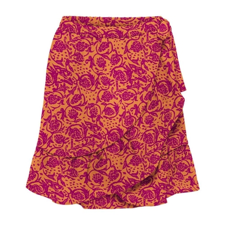 Jupe Orange Femme Only Onlnova Life Merle