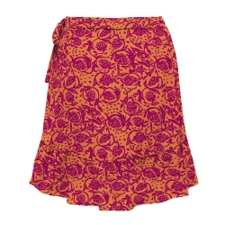 Jupe Orange Femme Only Onlnova Life Merle