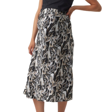 Jupe Noire/Grise Femme Mamalicious Verona