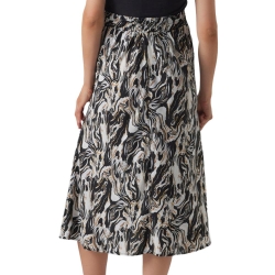 Jupe Noire/Grise Femme Mamalicious Verona