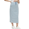Jupe Blanc/Bleu Femme Mamalicious Molly