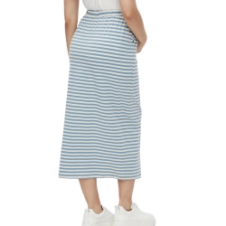Jupe Blanc/Bleu Femme Mamalicious Molly