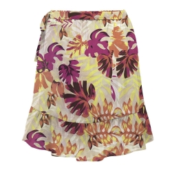 Jupe Jaune/Rose Femme Only Onlnova Life Merle